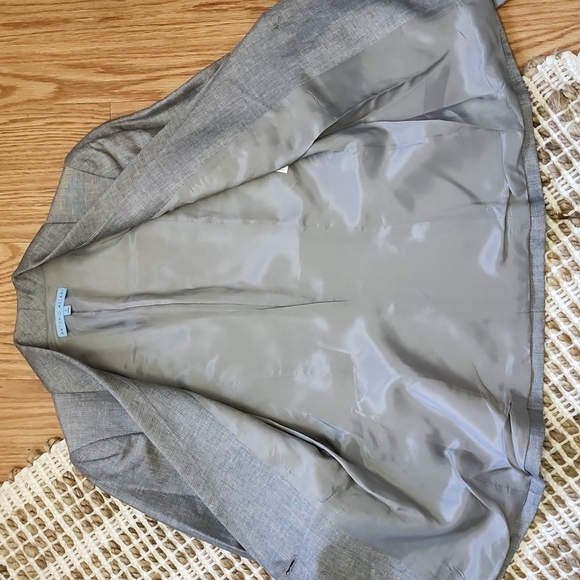 Antonio Melani Blazer Tailored Syyle Grey Jacket - Picture 6 of 7